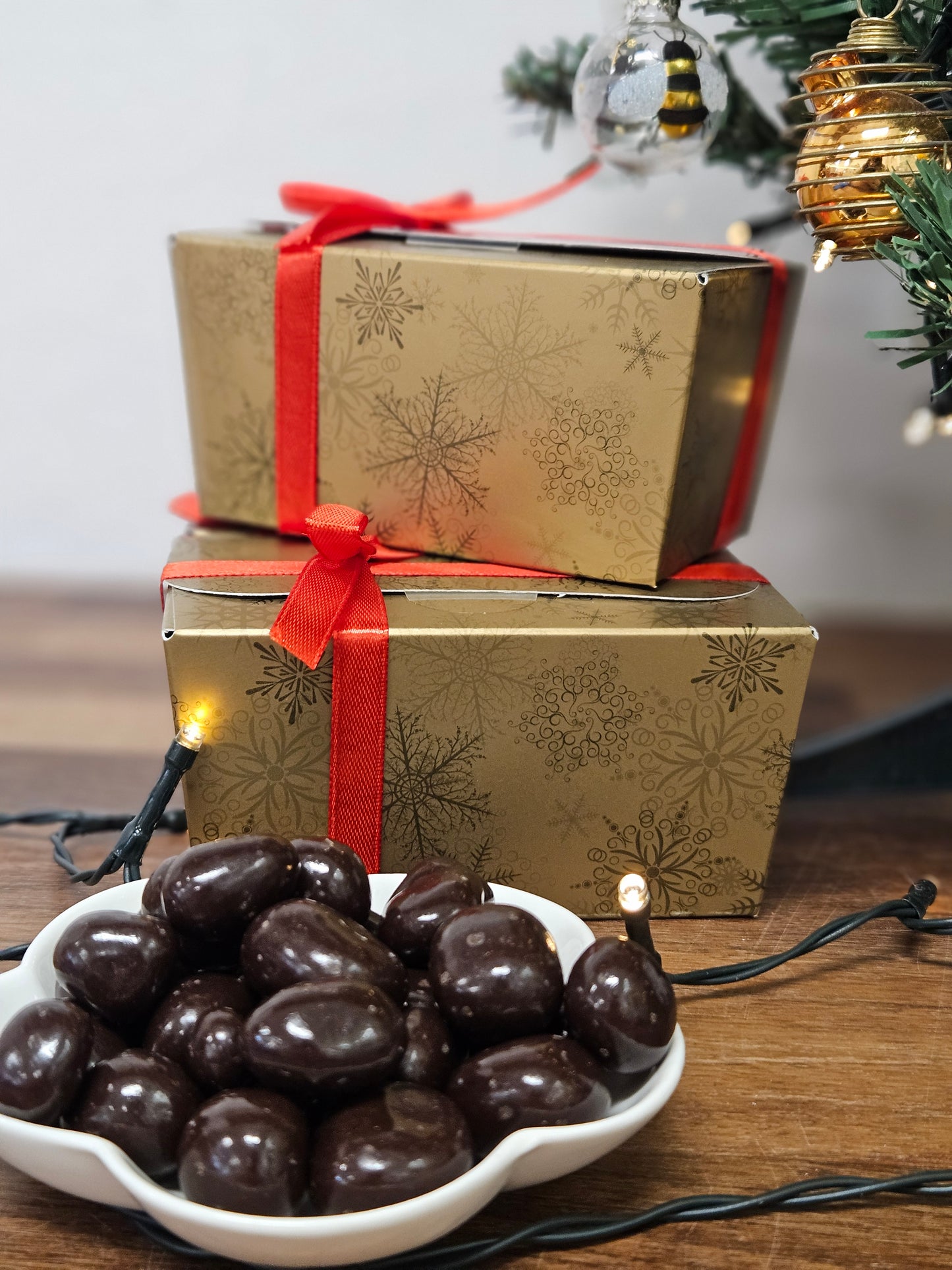 Chocolate Covered Ginger Box