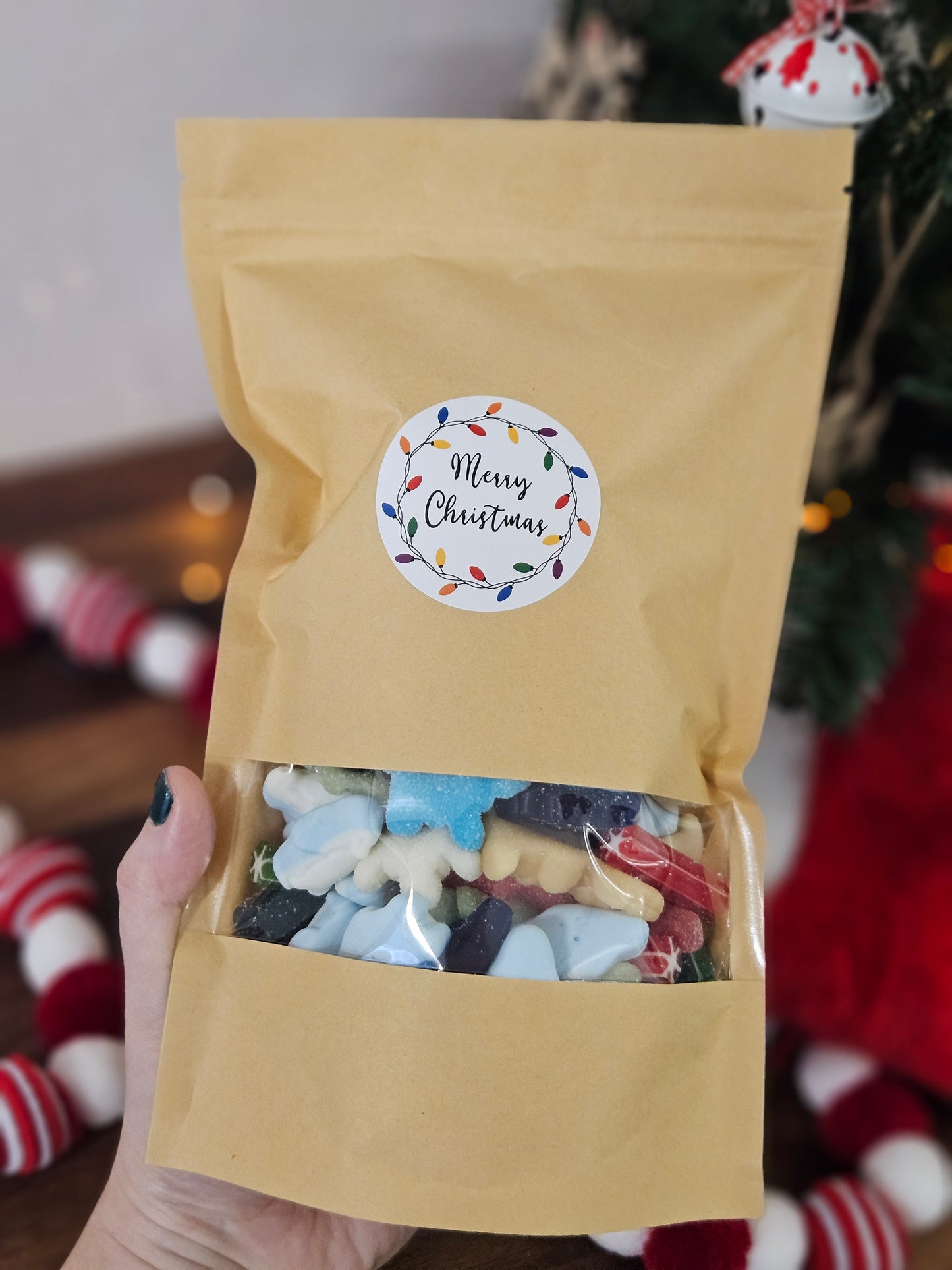 Festive Pouch - Bee Sweet (Argyll)