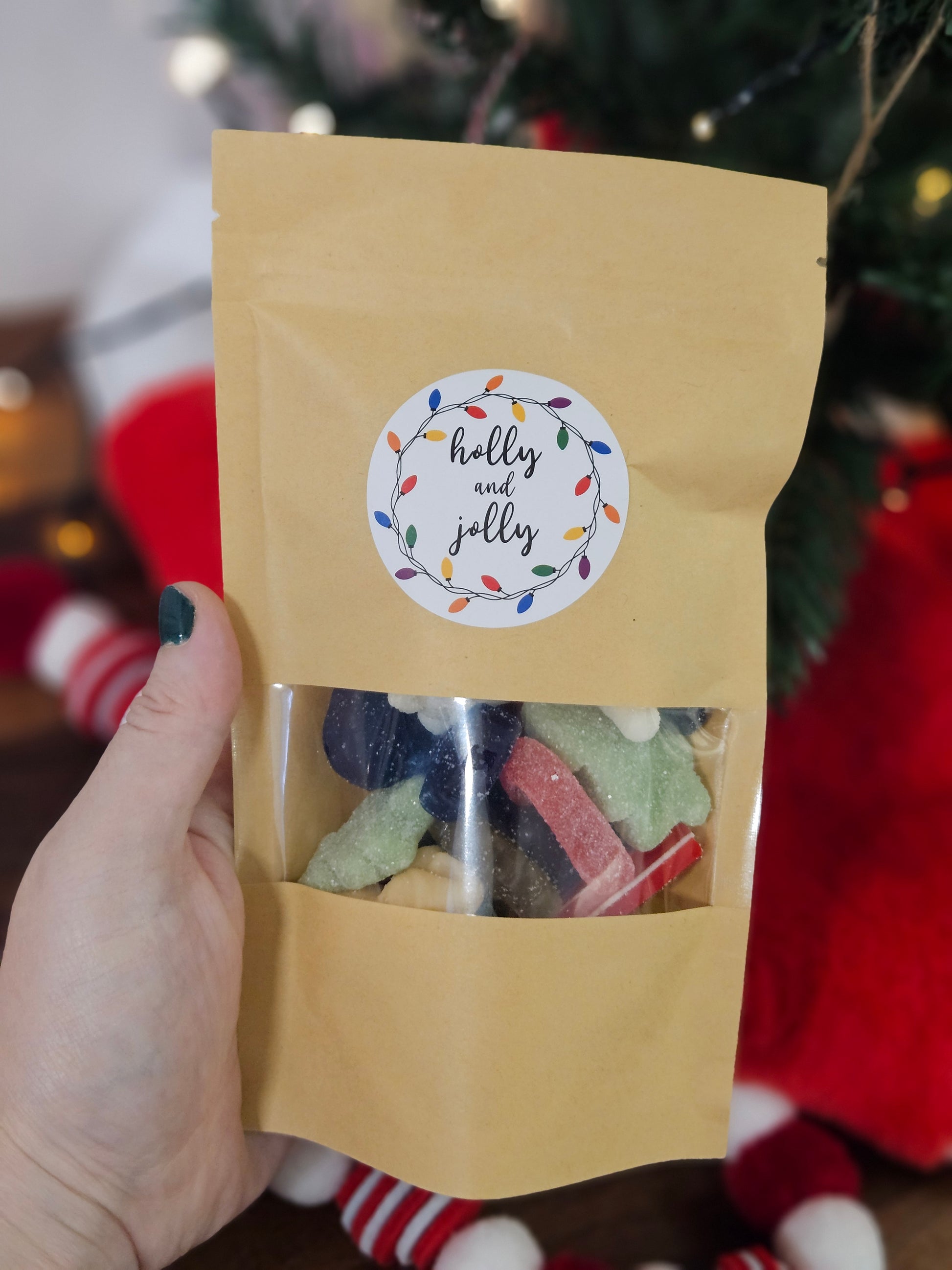 Festive Pouch - Bee Sweet (Argyll)