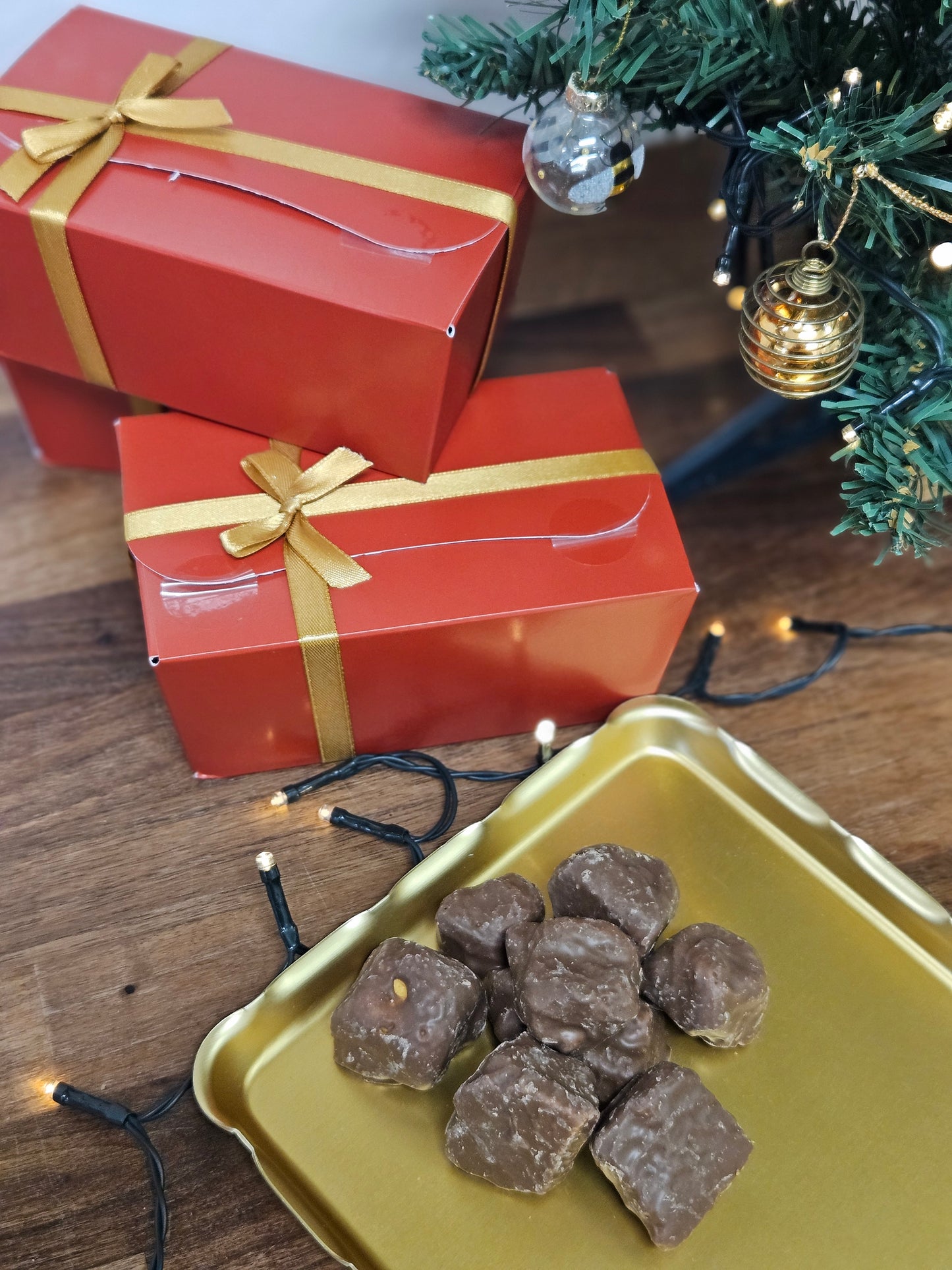 Chocolate Covered Honeycomb Box